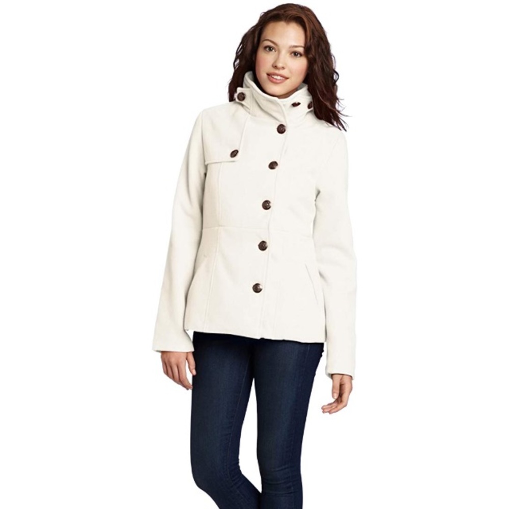 Jack BB Dakota Cecilia coat Ivory Size Small